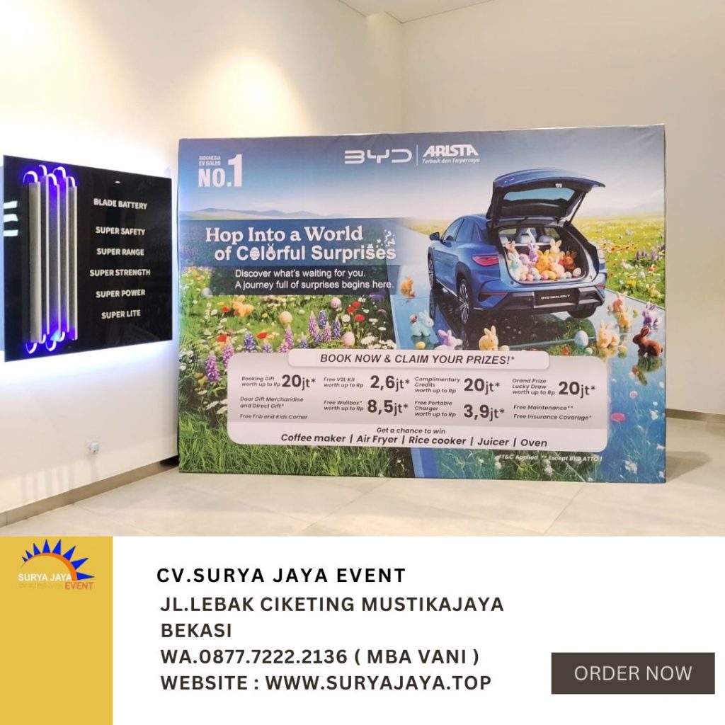 Vendor Sewa Backdrop Event Jakarta Layanan Siap Bongkar Pasang