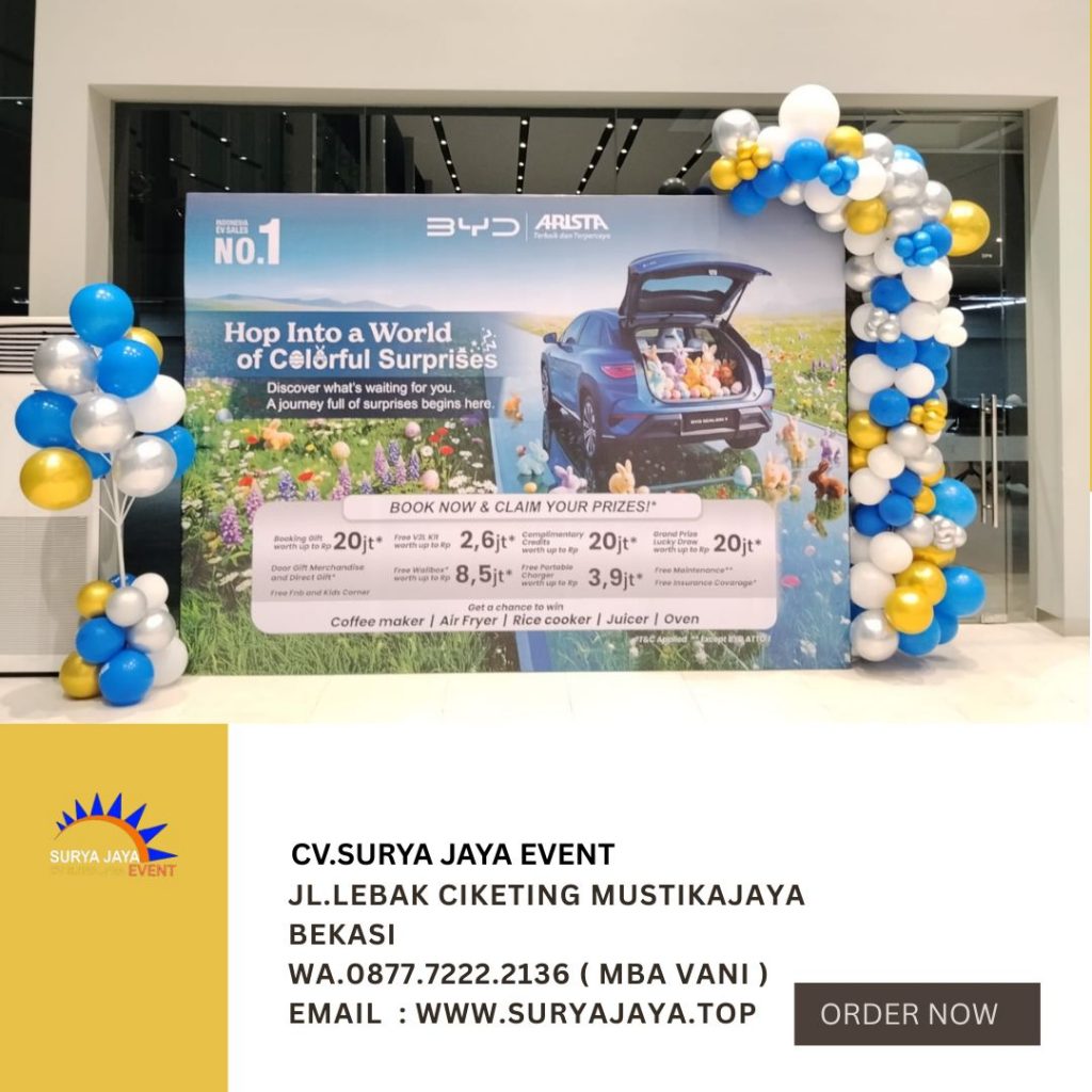 Vendor Sewa Backdrop Event Jakarta Layanan Siap Bongkar Pasang