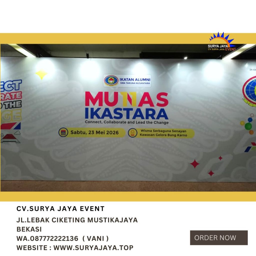 sewa BACKDROP SPOT LIGHT Area Cikarang Bekasi