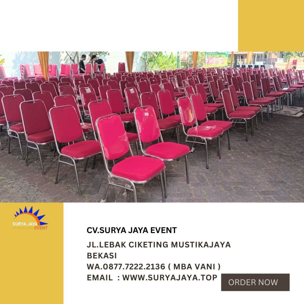 Sewa Kursi Futura Polos Area Kemang pratama Bekasi