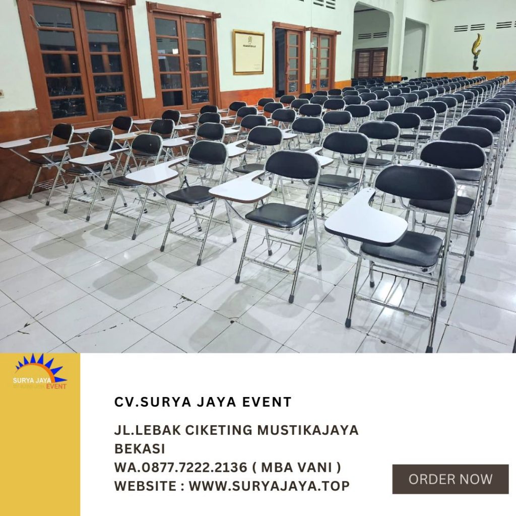 Sewa Kursi Kuliah Stainlesss Stok Banyak Area Bandung