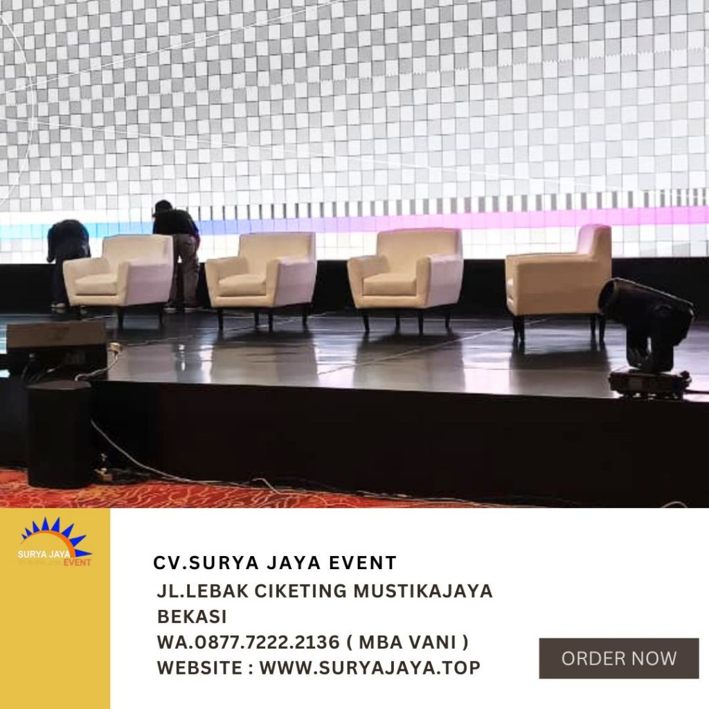 Sewa Sofa Scandinavian Event Gedung Bidakara Jaksel