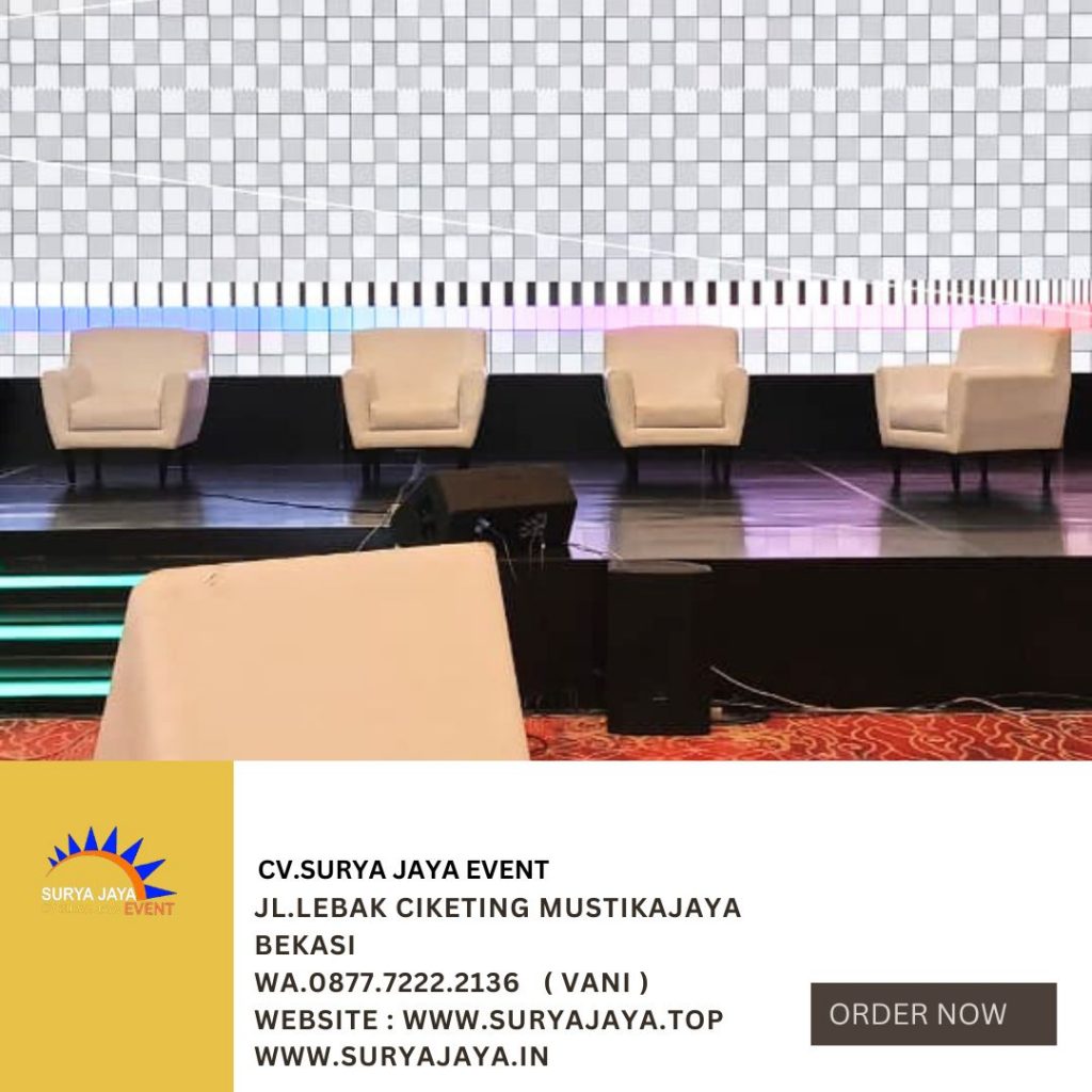 Sewa Sofa Scandinavian Event Gedung Bidakara Jaksel