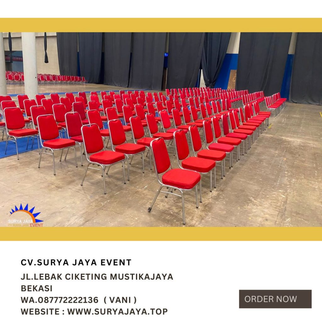 Rental Kursi Susun Stainless Ice BSD