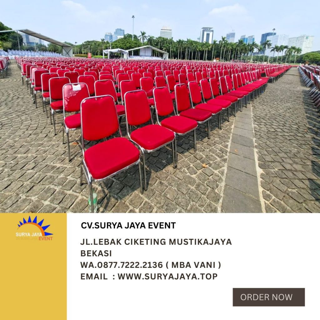 Sewa Kursi Event Stainless Type Susun Futura Jakarta