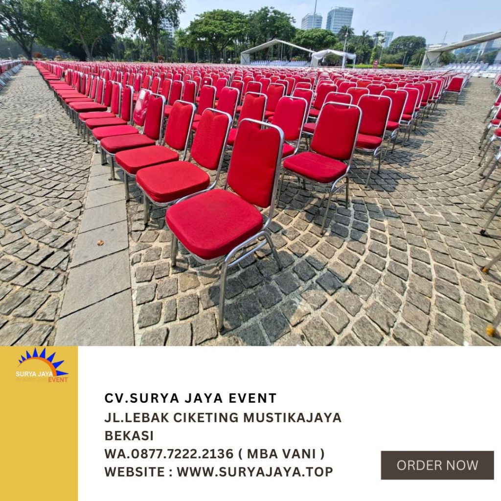 Sewa Kursi Event Stainless Type Susun Futura Jakarta