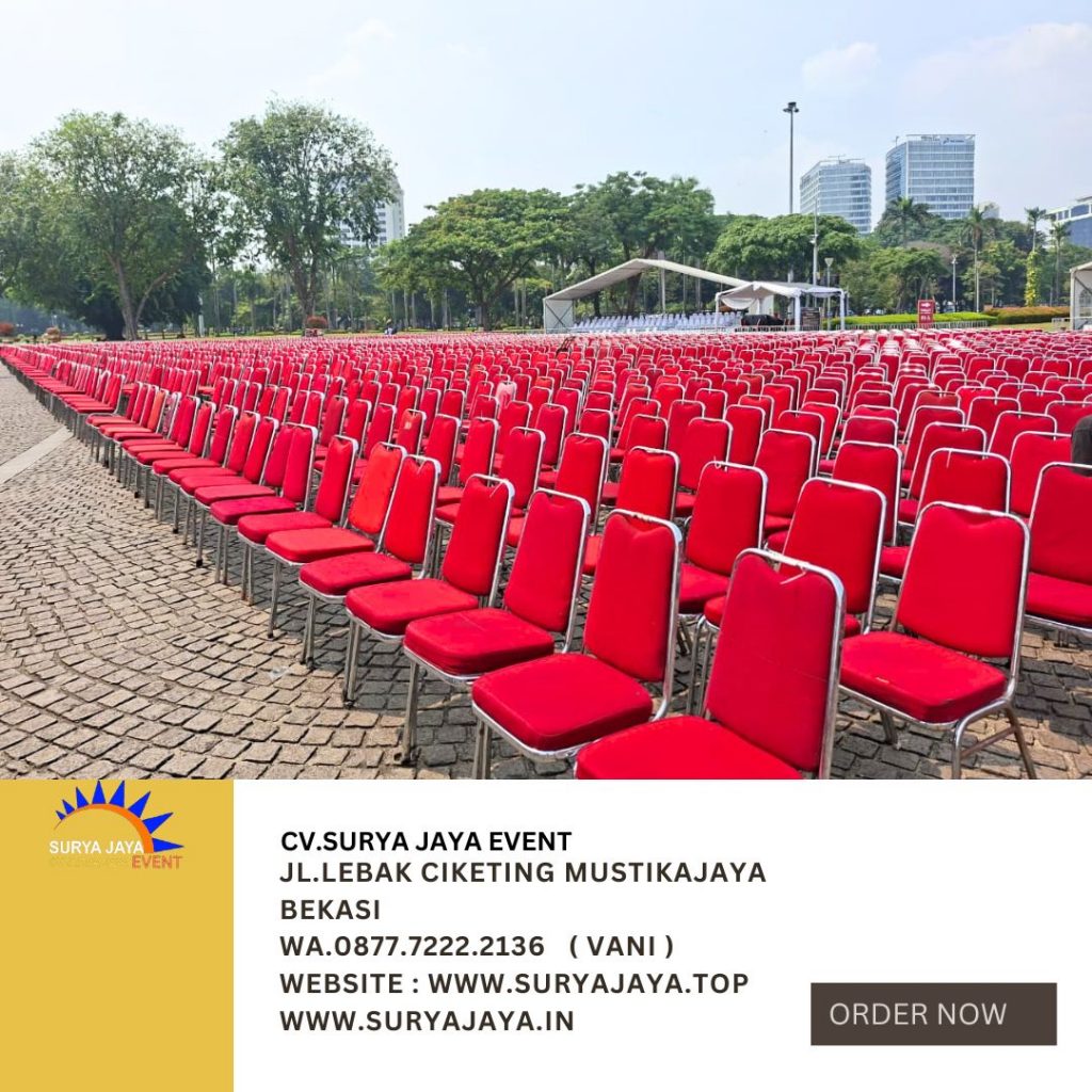 Sewa Kursi Event Stainless Type Susun Futura Jakarta