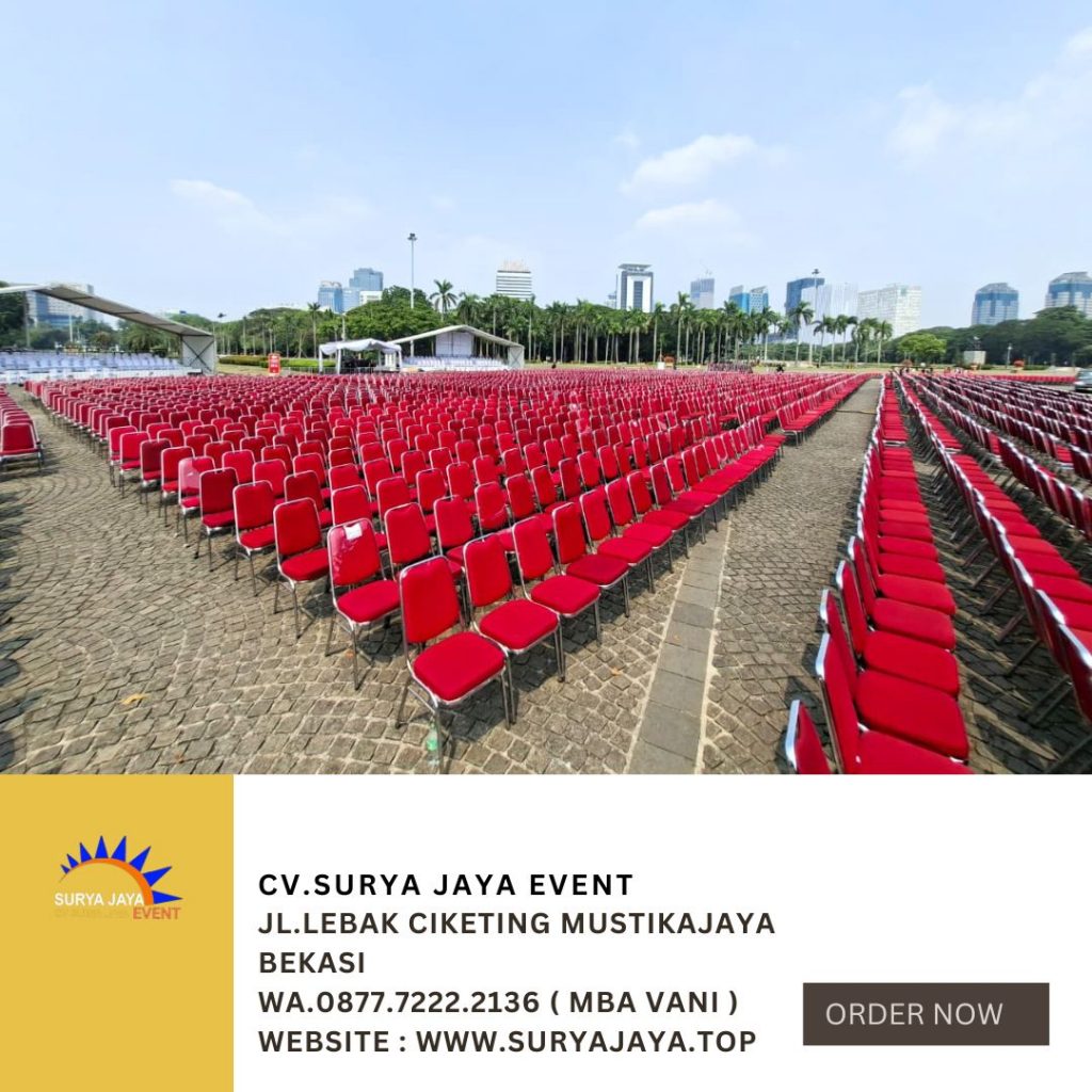 Sewa Kursi Event Stainless Type Susun Futura Jakarta