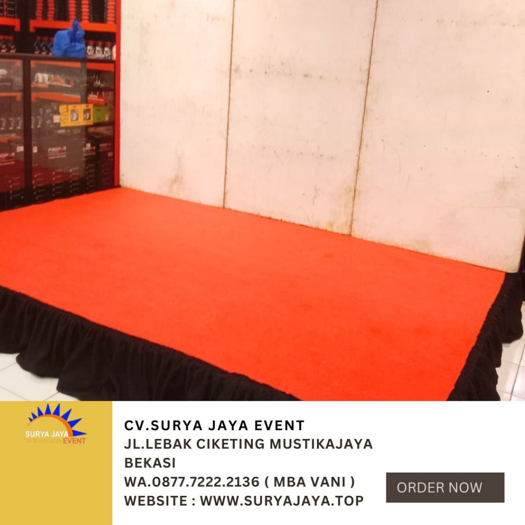 Sewa Panggung,Backdrop,Kursi susun Stainless Jatiasih Bekasi