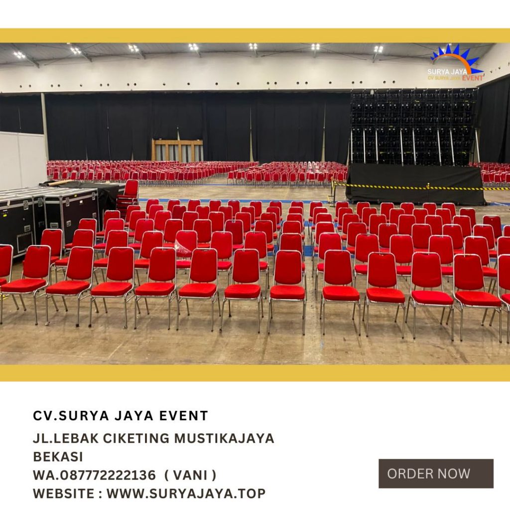 Sewa Panggung,Backdrop,Kursi susun Stainless Jatiasih Bekasi