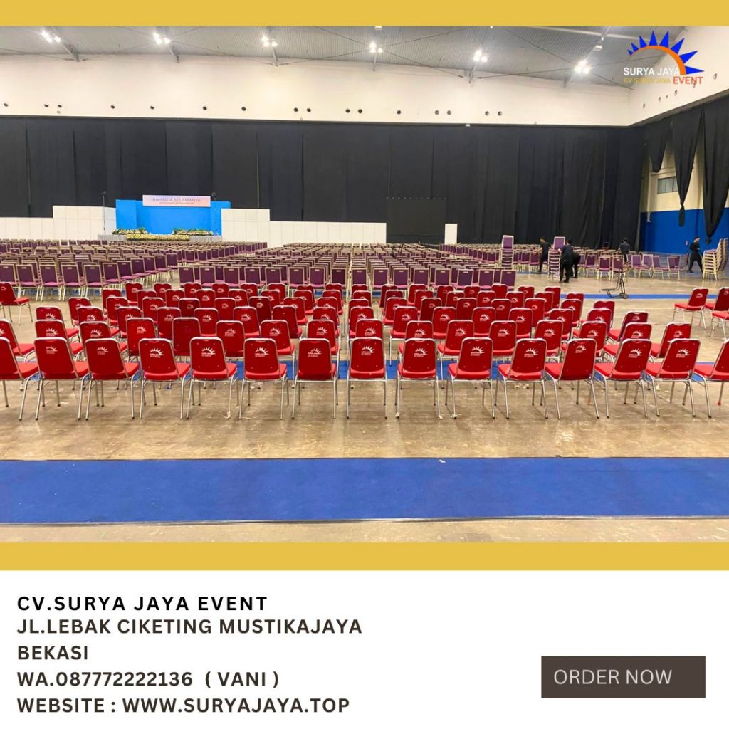 Sewa Panggung,Backdrop,Kursi susun Stainless Jatiasih Bekasi