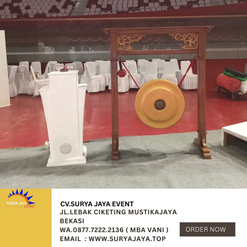 Sewa Sofa Kotak, Podium Sirine, Gong Jakarta