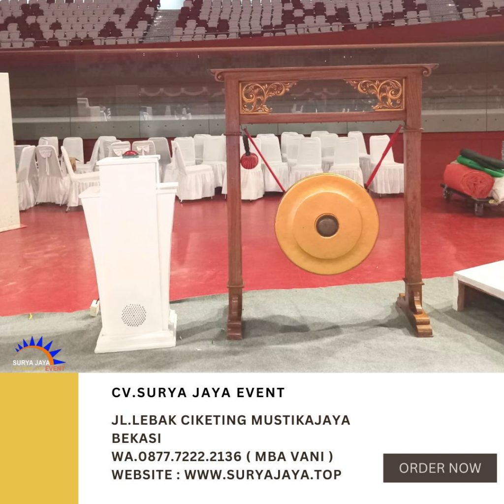 Sewa Sofa Kotak, Podium Sirine, Gong Jakarta