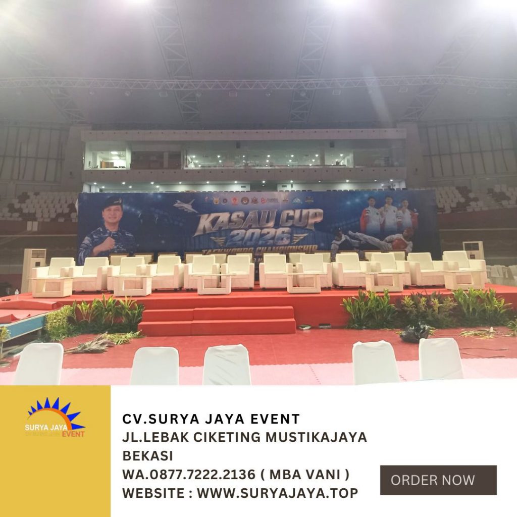 Sewa Sofa Kotak, Podium Sirine, Gong Jakarta