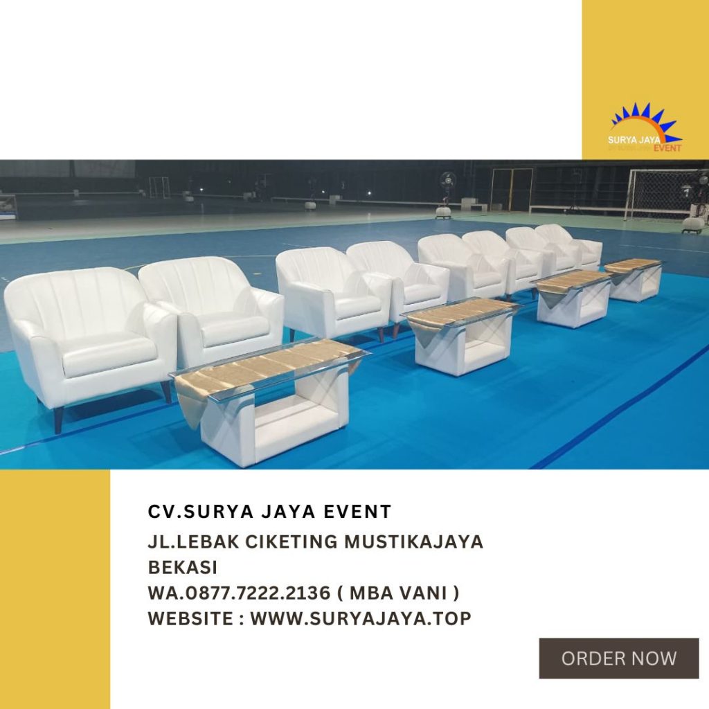 Sewa Sofa Retro Putih Di Jakarta