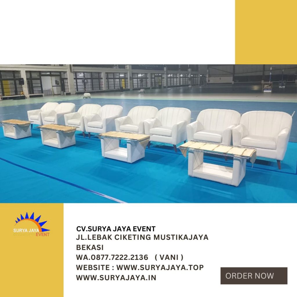 Sewa Sofa Retro Putih Di Jakarta