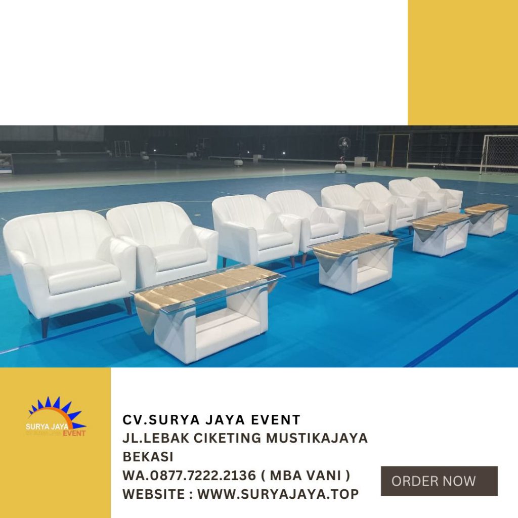 Sewa Sofa Retro Putih Di Jakarta