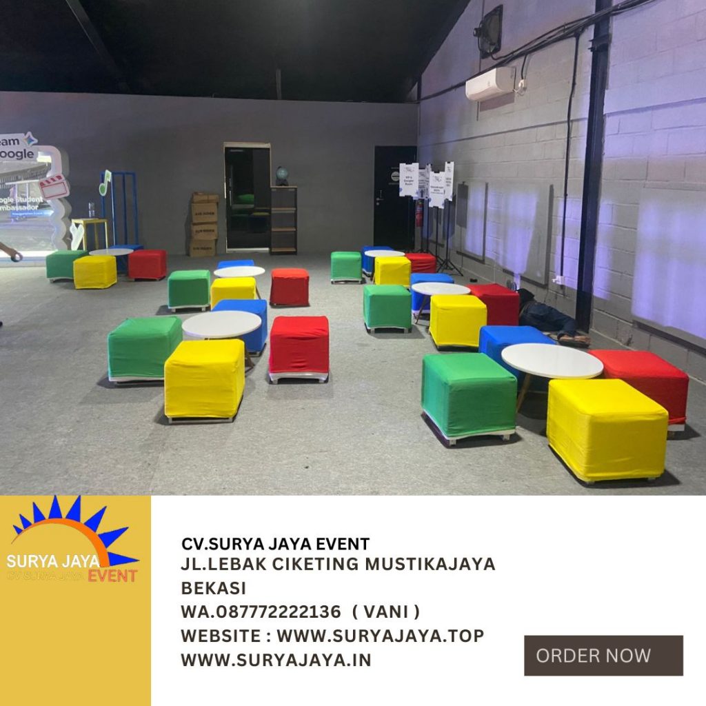 Rental Puff Aneka Warna Bsd