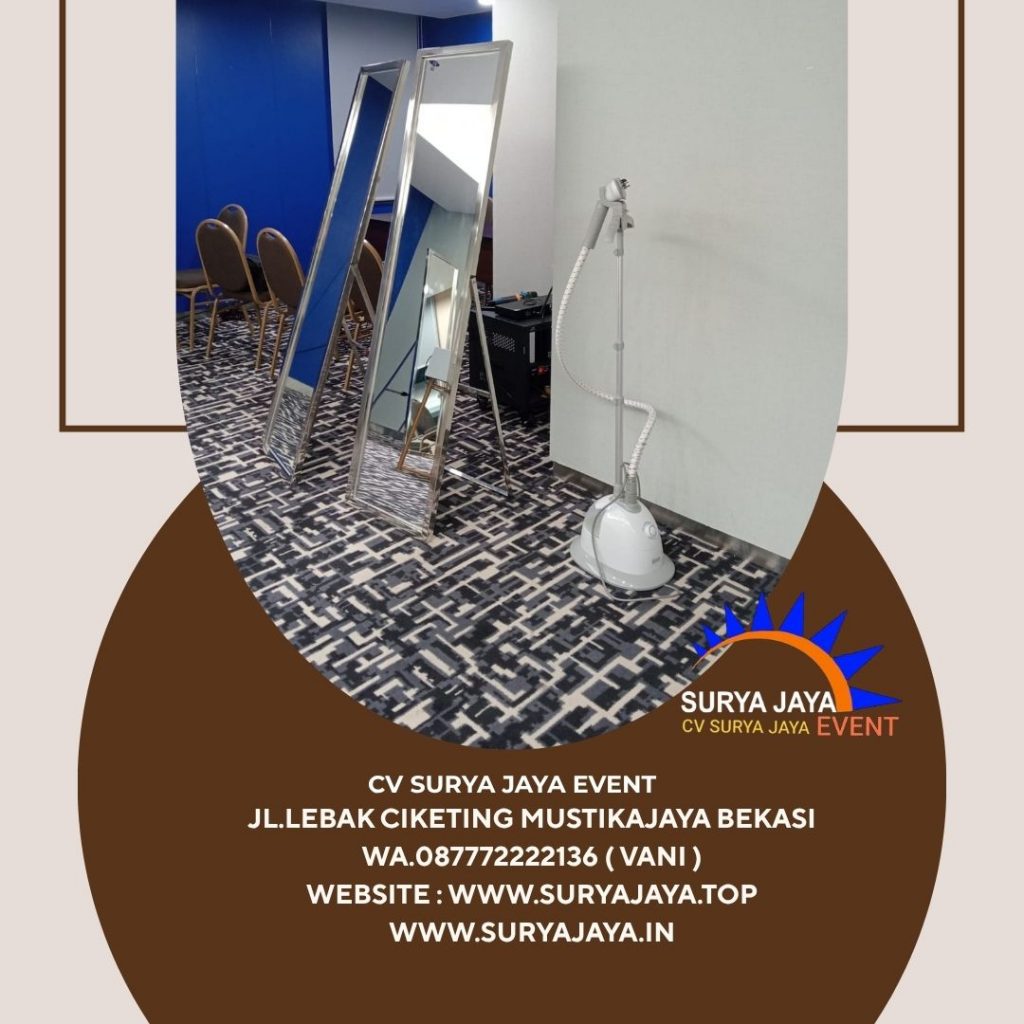 Sewa Cermin Rias Frame Stainless Full Body Jakarta