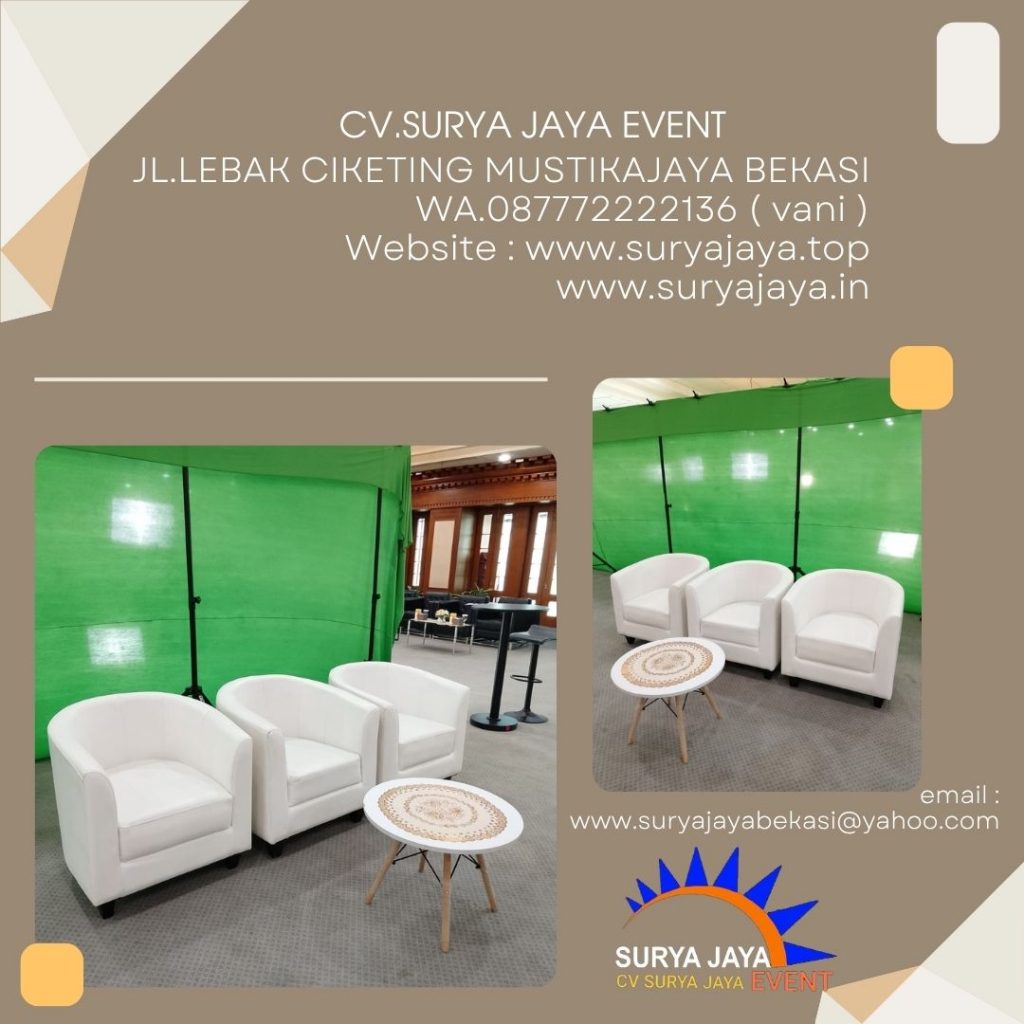 Sewa Sofa Oval Jakpus