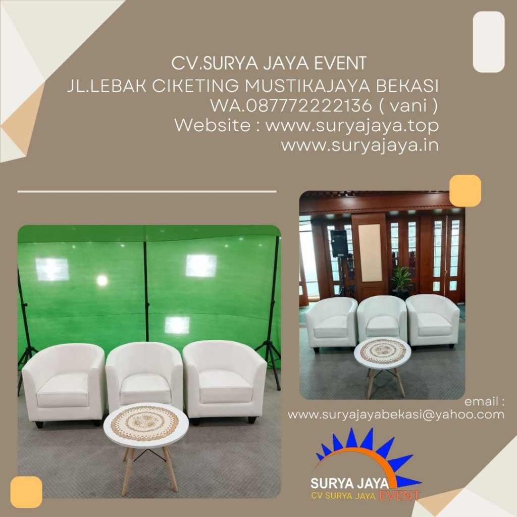 Sewa Sofa Oval Jakpus