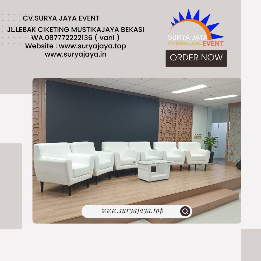 Sewa Sofa Scandinavian Putih Jakarta Timur