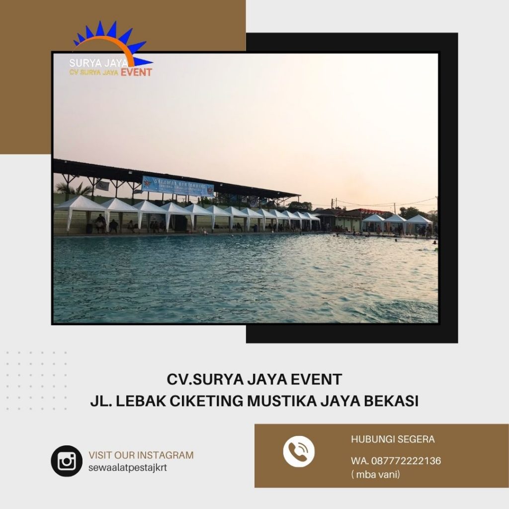 Sewa Tenda bazar,Kursi,Meja Event Yonif 502 Karawang