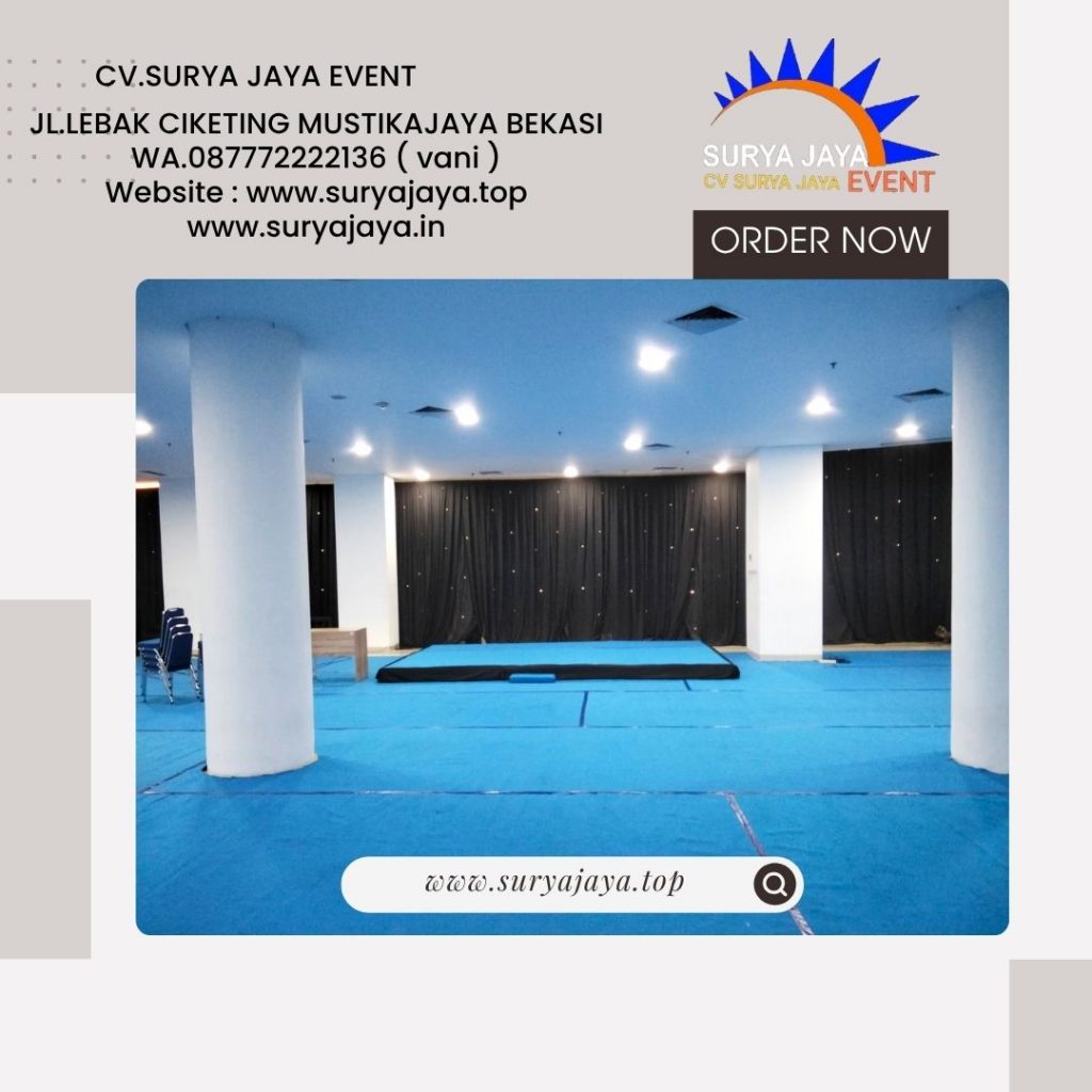 Sewa Tirai Hitam,Panggung Event Imperial Golf Karawaci