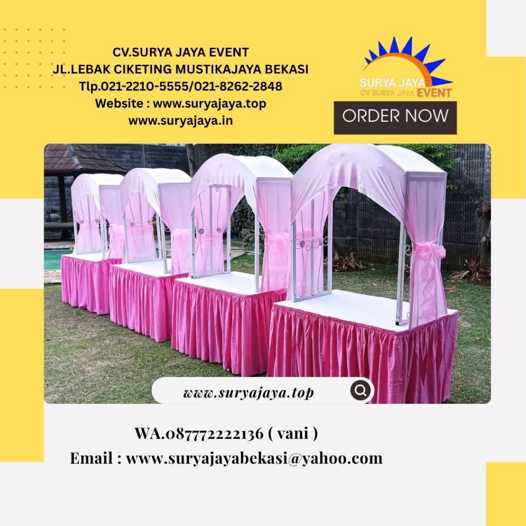 Sewa Gubukan Cover Pink Jakarta (087772222136)