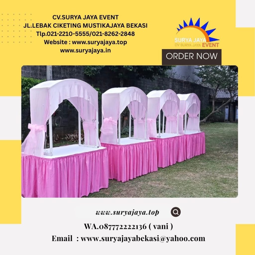 Sewa Gubukan Cover Pink Jakarta (087772222136)