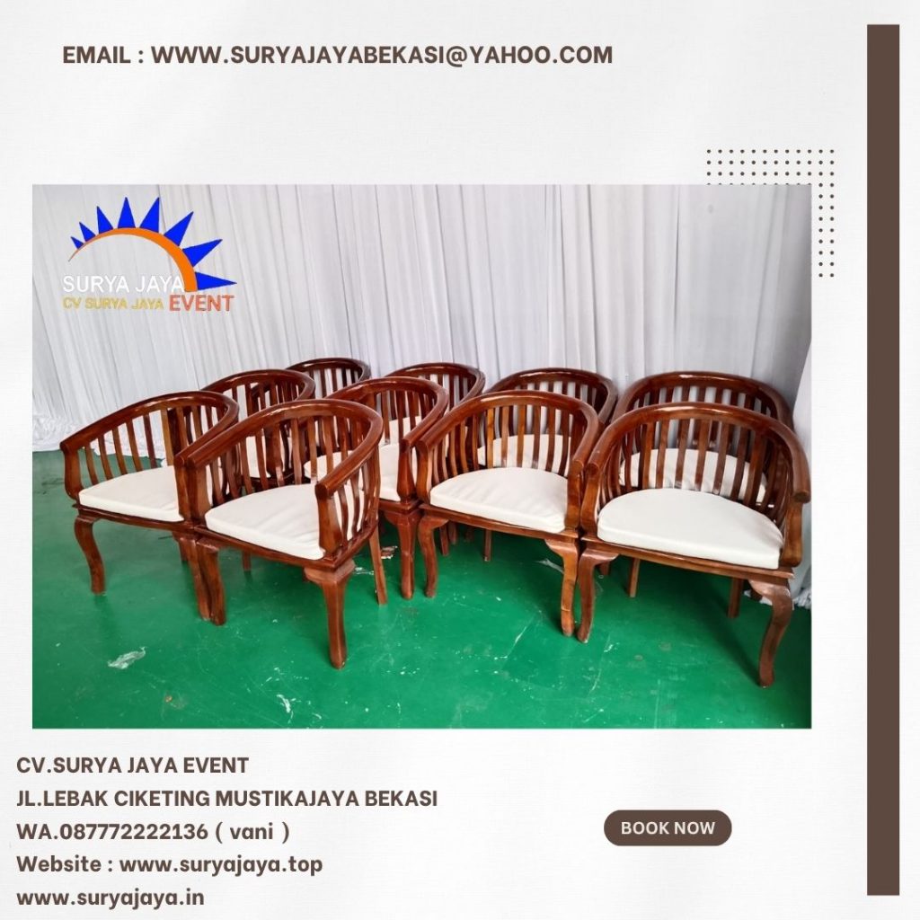 Sewa Kursi Betawi Plus bantalan Jakarta (0877-7222-2136)