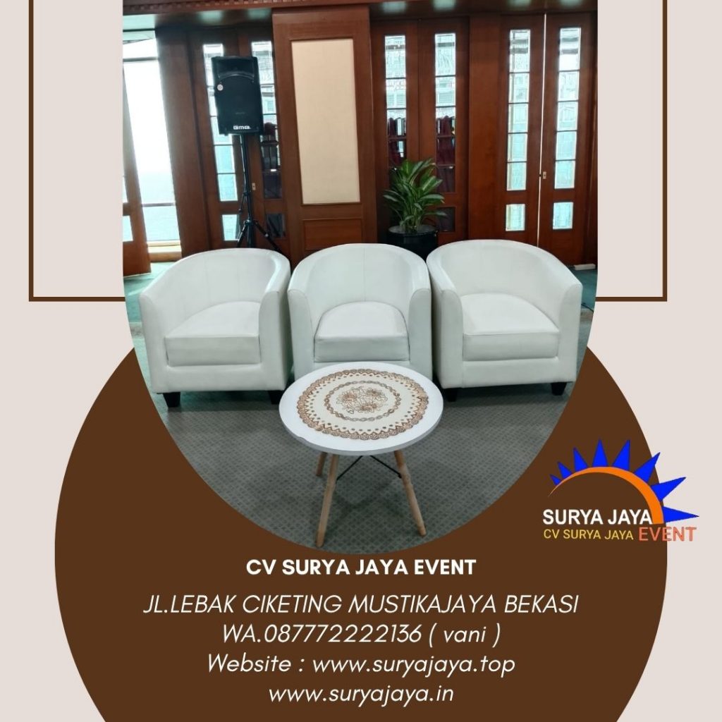 Sewa Meja Dirmy,Sofa Oval Bogor (087772222136)