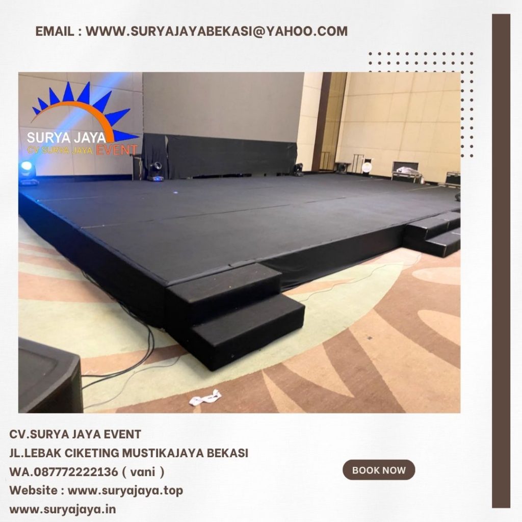 Sewa Panggung Hitam margo Hotel Jakarta