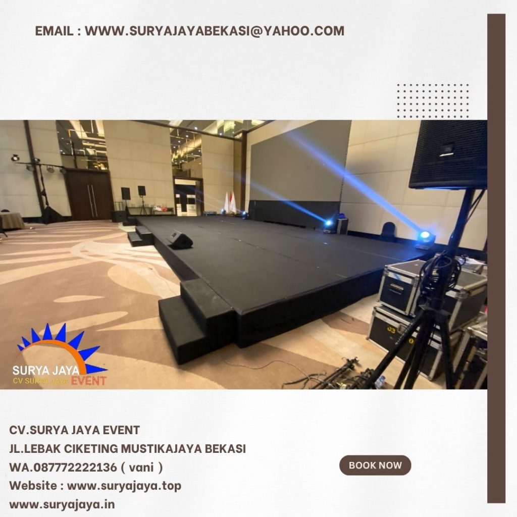 Sewa Panggung Hitam margo Hotel Jakarta