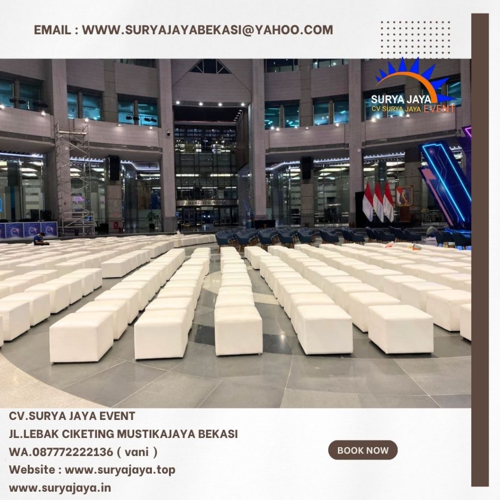 Sewa Puff Chairs Putih Jakarta Selatan (087772222136)