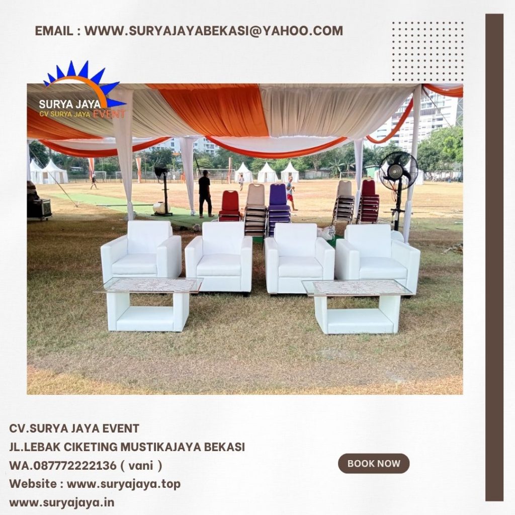 Sewa Sofa,Meja VIP kaca president University cikarang (087772222136)
