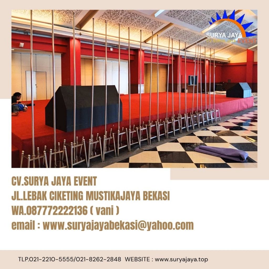 Sewa Tiang Bendera Pataka Stainless Kemayoran Jakarta