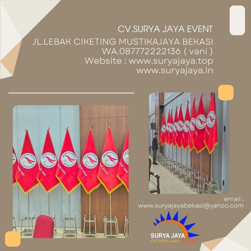 Sewa Tiang VIP Stainless Bendera Pataka Jakarta (087772222136)