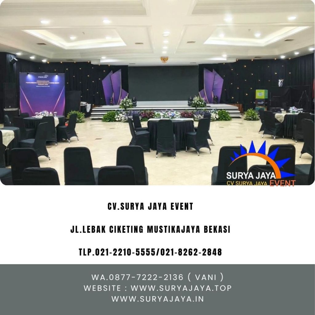 Sewa Tirai Hitam Plus Starlight Karawang