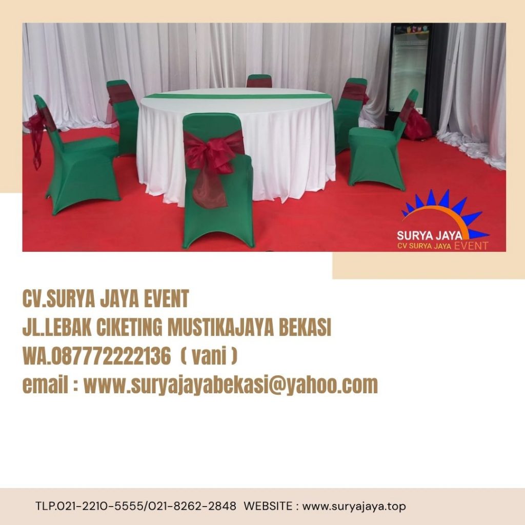 Sewa Kursi Event Cover Hijau New Product Jakarta (087772222136)
