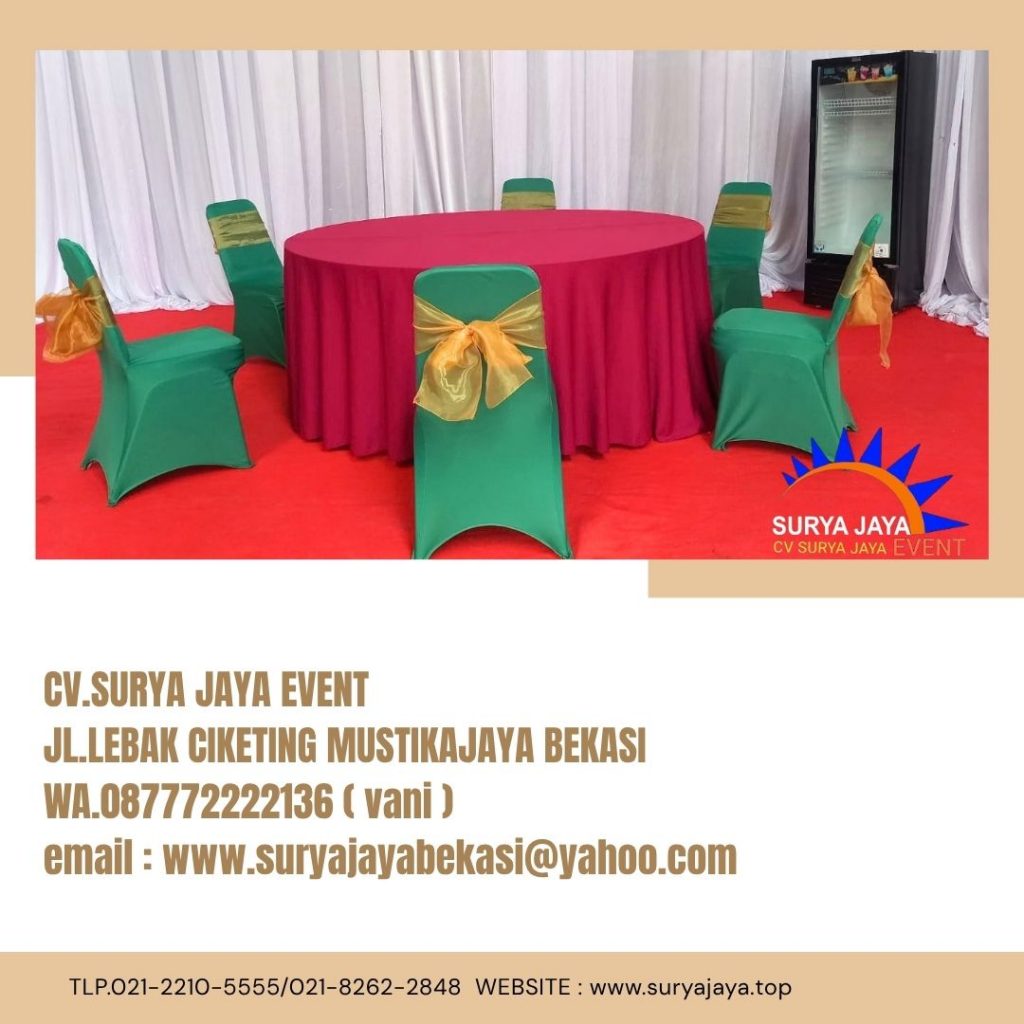 Sewa Kursi Event Cover Hijau New Product Jakarta (087772222136)