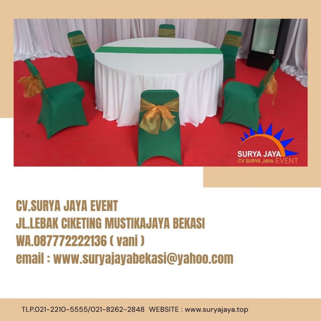 Sewa Kursi Event Cover Hijau New Product Jakarta (087772222136)