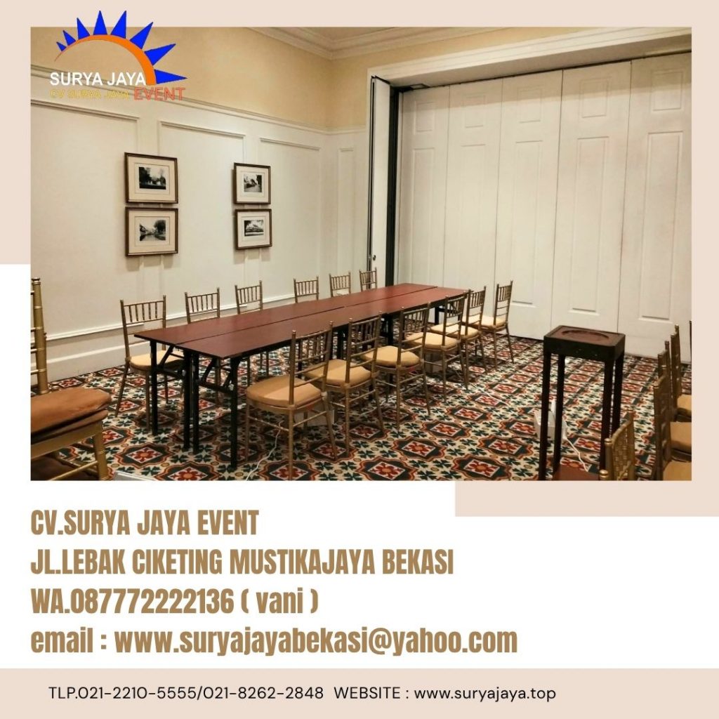 Sewa Kursi Tiffany VIP Kayu,Meja IBM HPL Jakarta (087772222136)