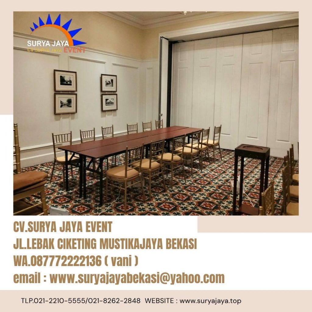 Sewa Kursi Tiffany VIP Kayu,Meja IBM HPL Jakarta (087772222136)