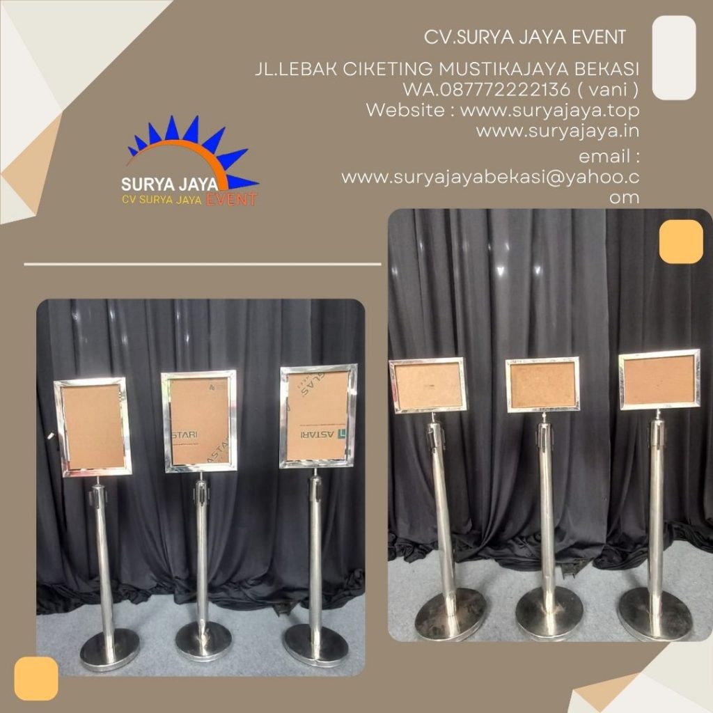 Sewa Sign In Out Ukuran A3 Dan A4 Di Jakarta