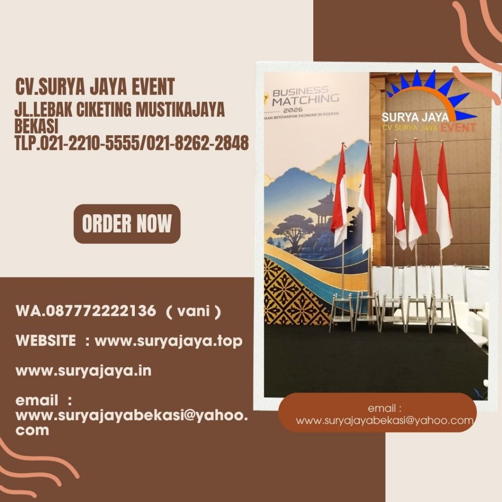 Sewa Tiang Bendera Stainless Pullman Central Park Jakarta Barat