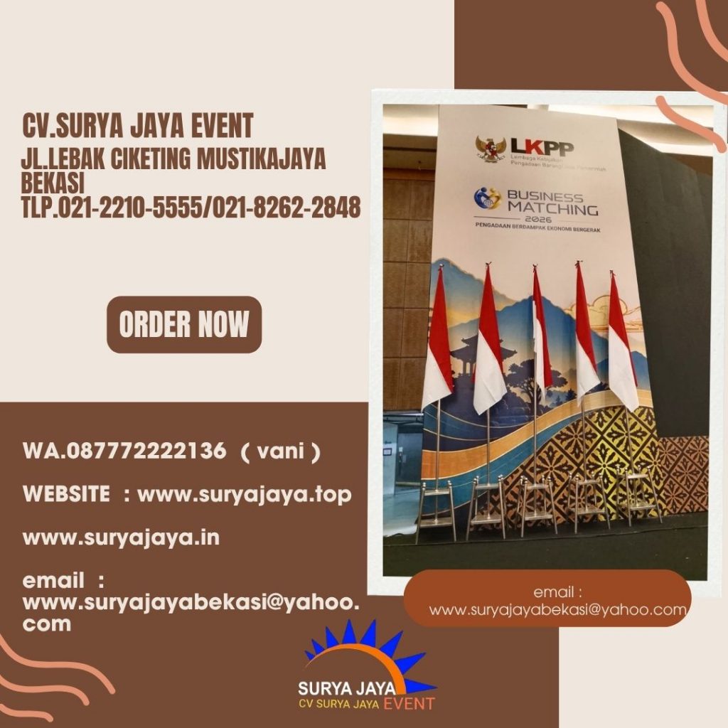 Sewa Tiang Bendera Stainless Pullman Central Park Jakarta Barat